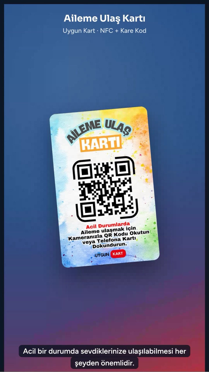 Aileme Ulaş Kartı