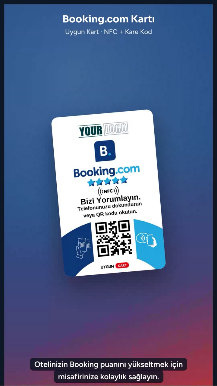 Booking.com Yorum Kartı