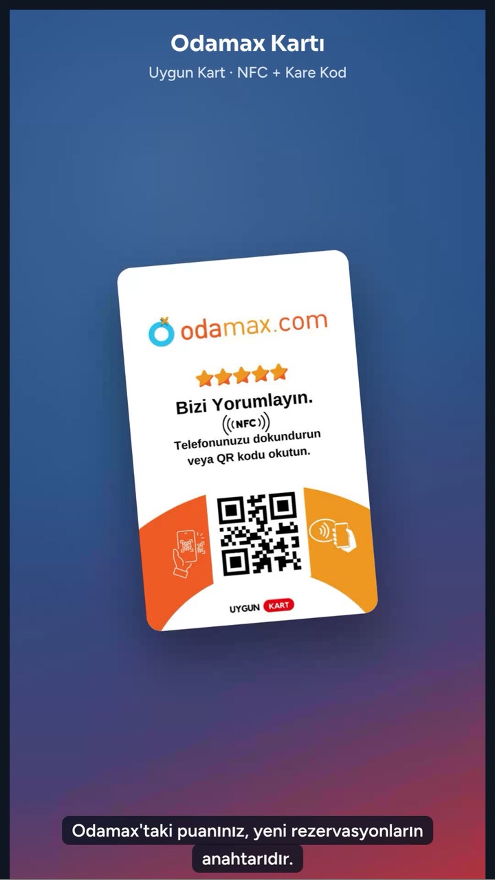 Odamax Kartı
