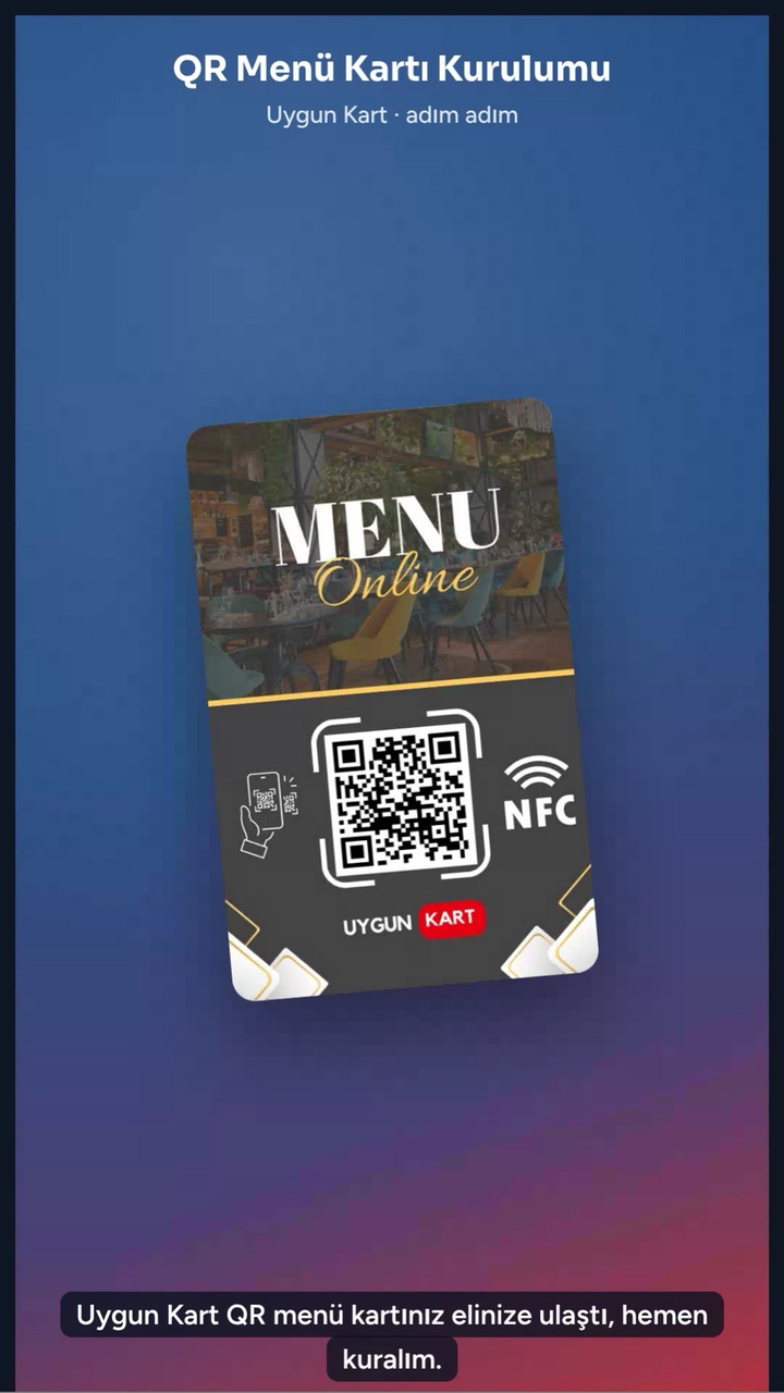 QR Menü Kartı Nasıl Kurulur?