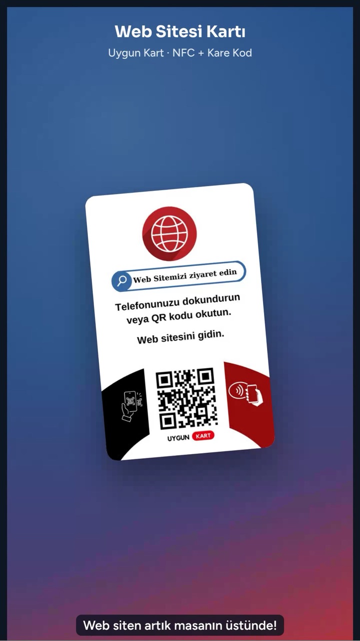Web Sitesi Kartı